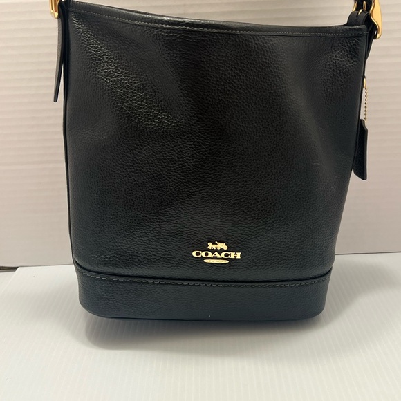 Coach Black Leather Bucket Bag - Picture 4 of 13